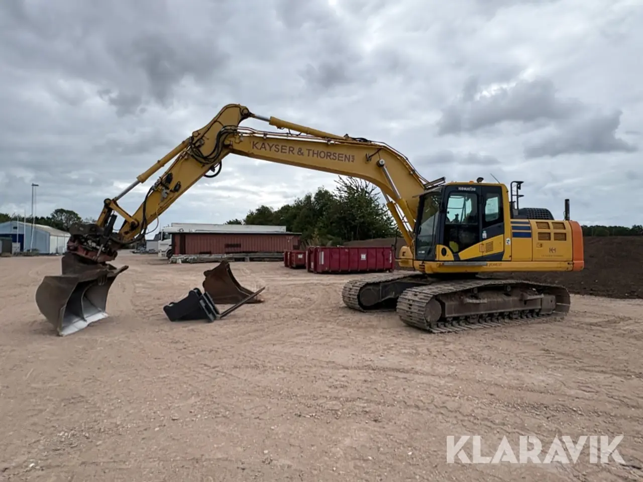 Billede 2 - Gravemaskine Komatsu PC210LC-10