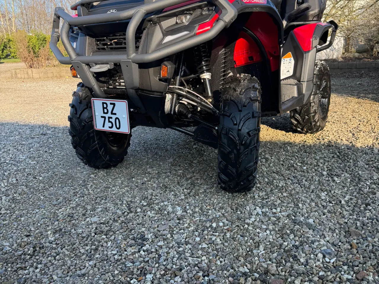 Billede 10 -  Reserveret : Can am 700 ccm Max som ny.