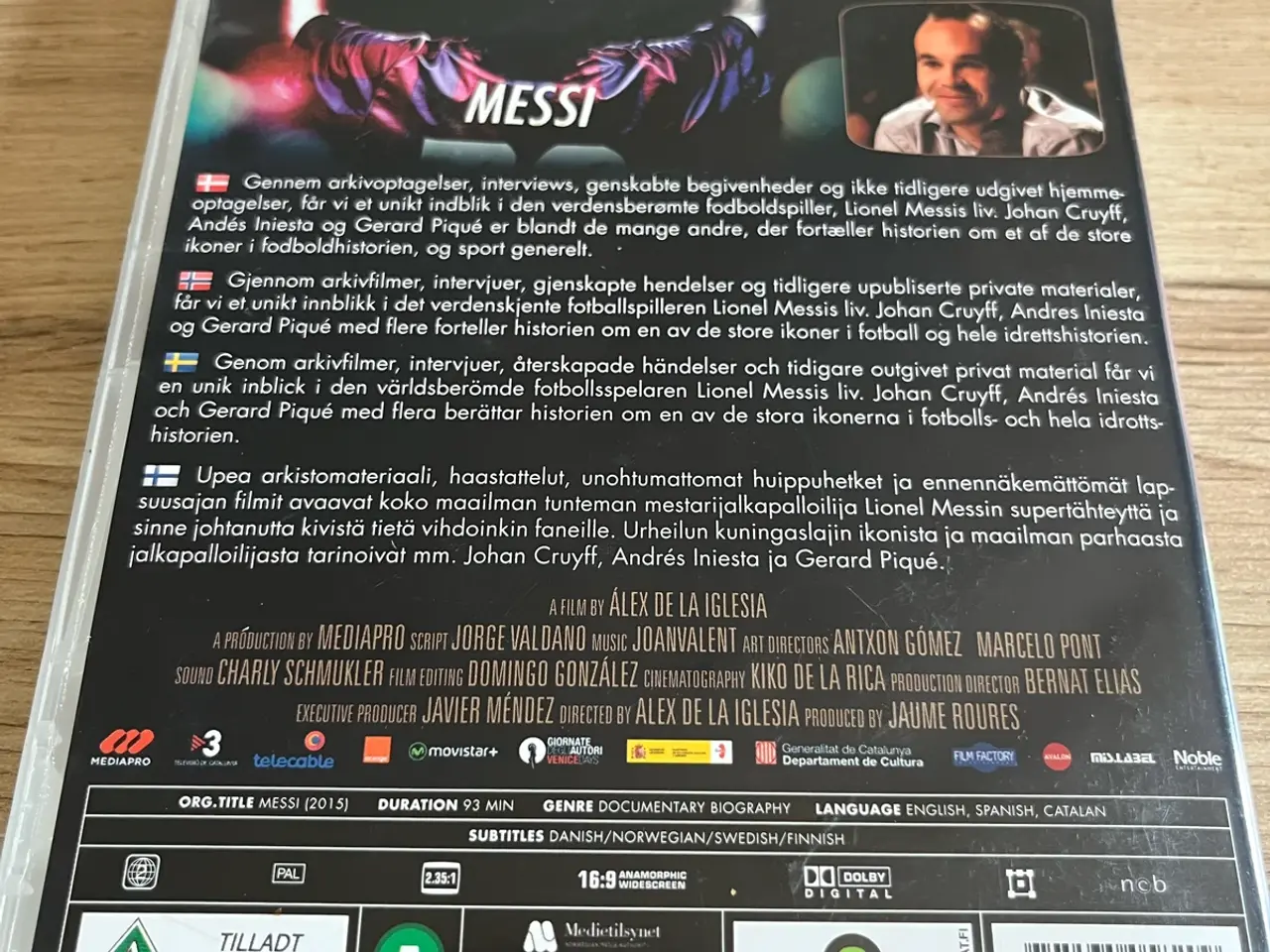 Billede 2 - Messi DVD dokumentar film