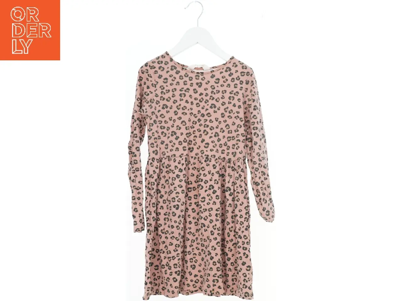 Billede 1 - Langærmet kjole med leopardmønster fra H&M (str. 140)