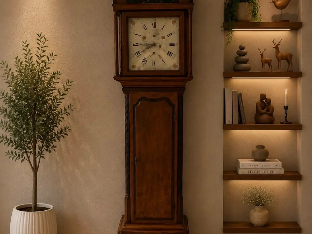 Billede 1 - Standur Grandfather Clock.