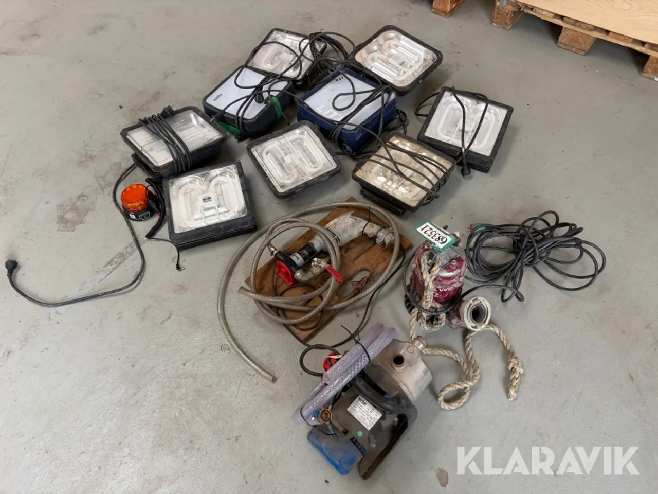 Billede 2 - Lot - pumper og arbejdslys