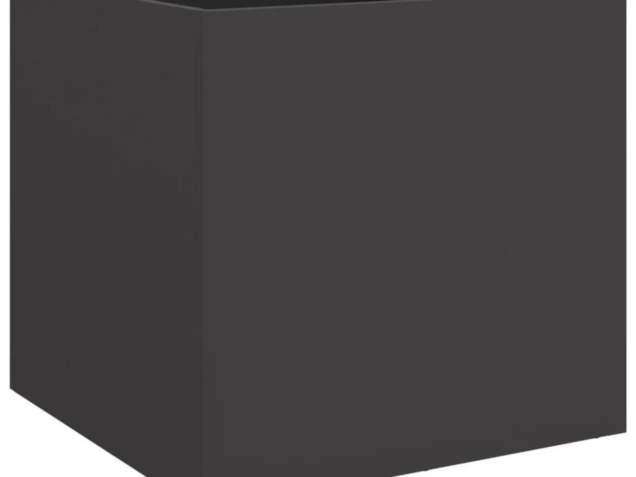 Billede 4 - Plantekasser i stål - 2 stk., 42 × 40 × 39 cm, sort