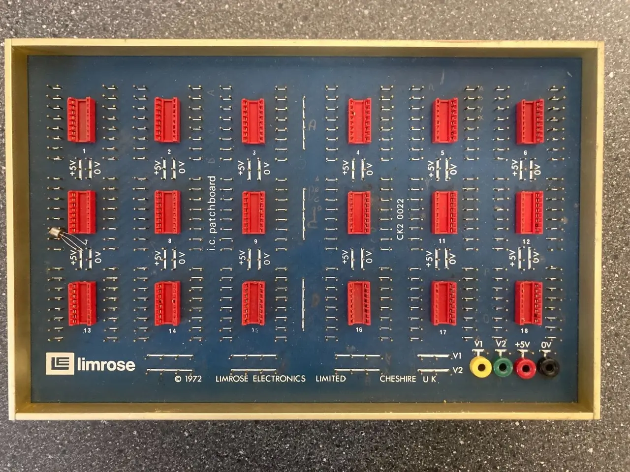 Billede 2 - 1972 Limrose Electronics IC Patchboard Model CK2