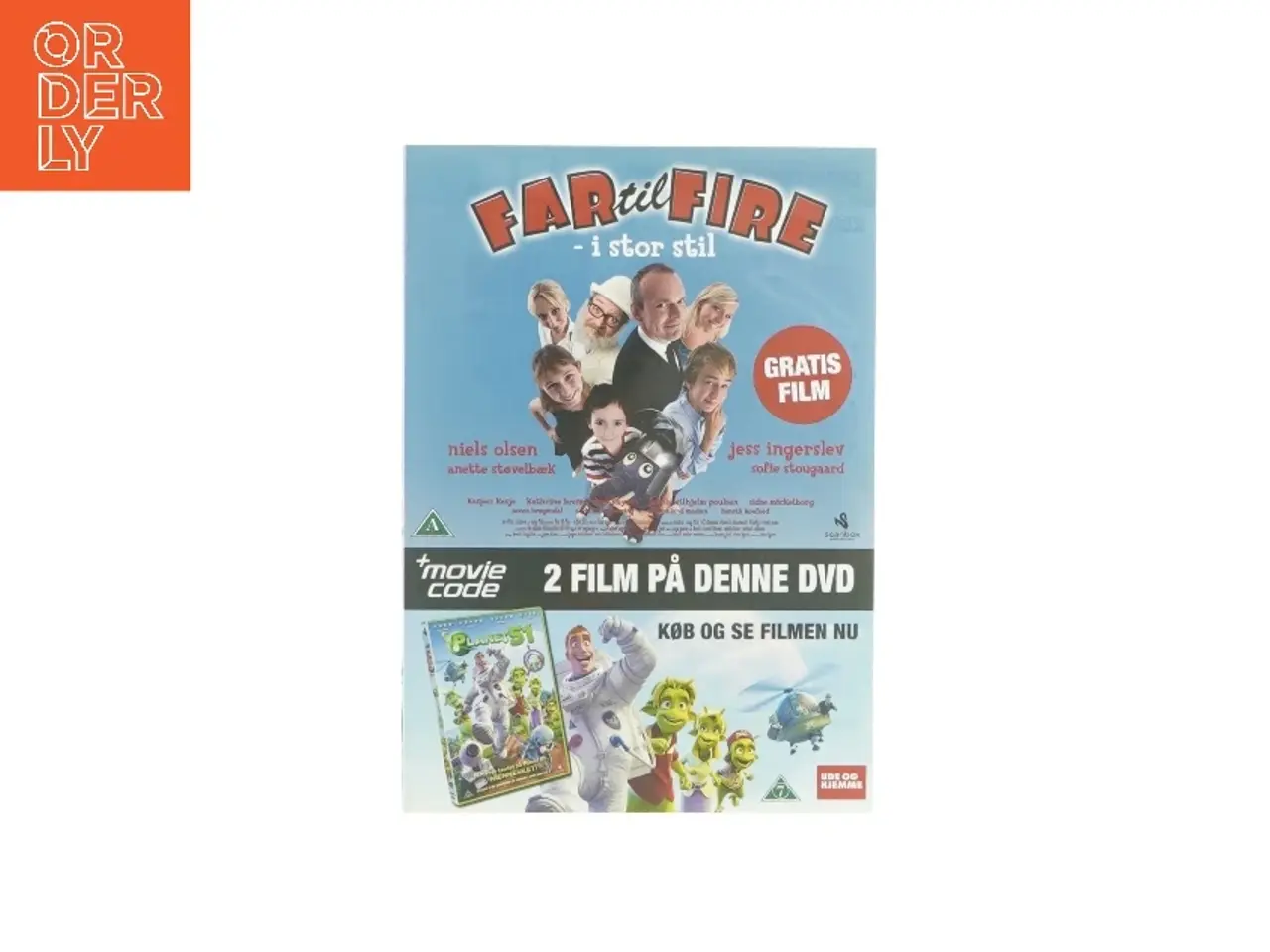 Billede 1 - Far til fire - i stor stil og Planet 51 (DVD) (2i1)