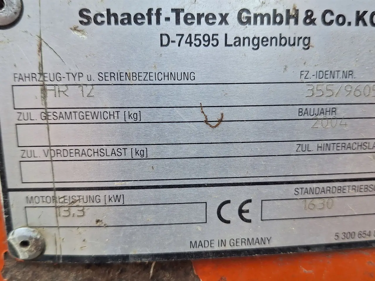 Billede 7 - Schaeff HR 12
