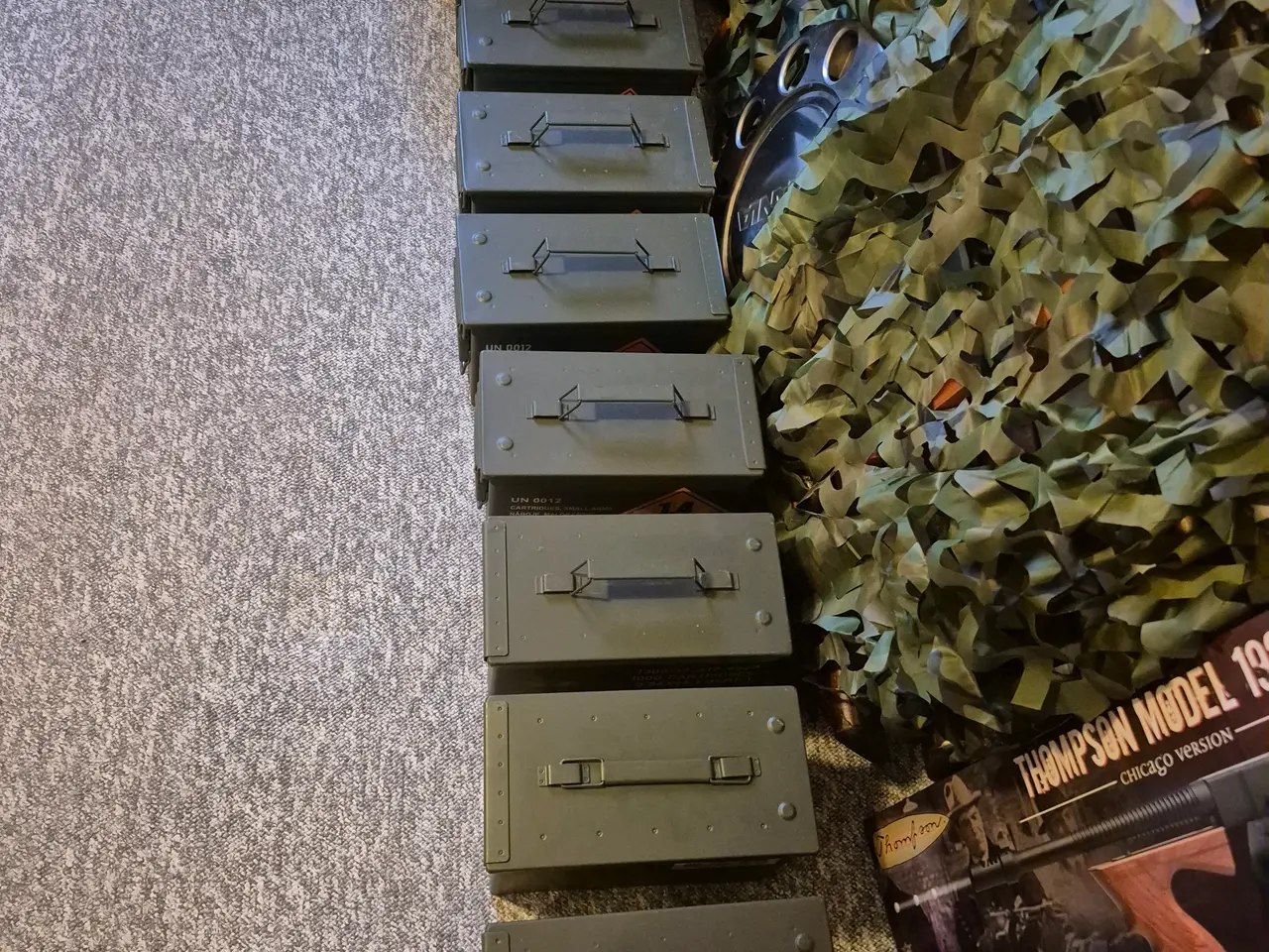 Billede 5 - Militær Ammunition - patron kasser, som helt nye.