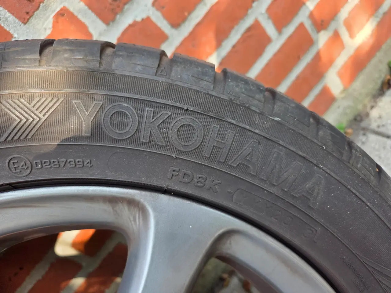Billede 11 - Original Honda alufælge med vinterdæk