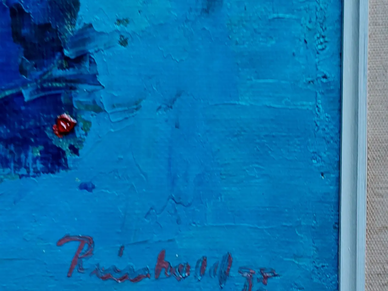 Billede 4 - HARALD REINHOLD - ( 1911 - 1996 ) - 2 oliemalerier