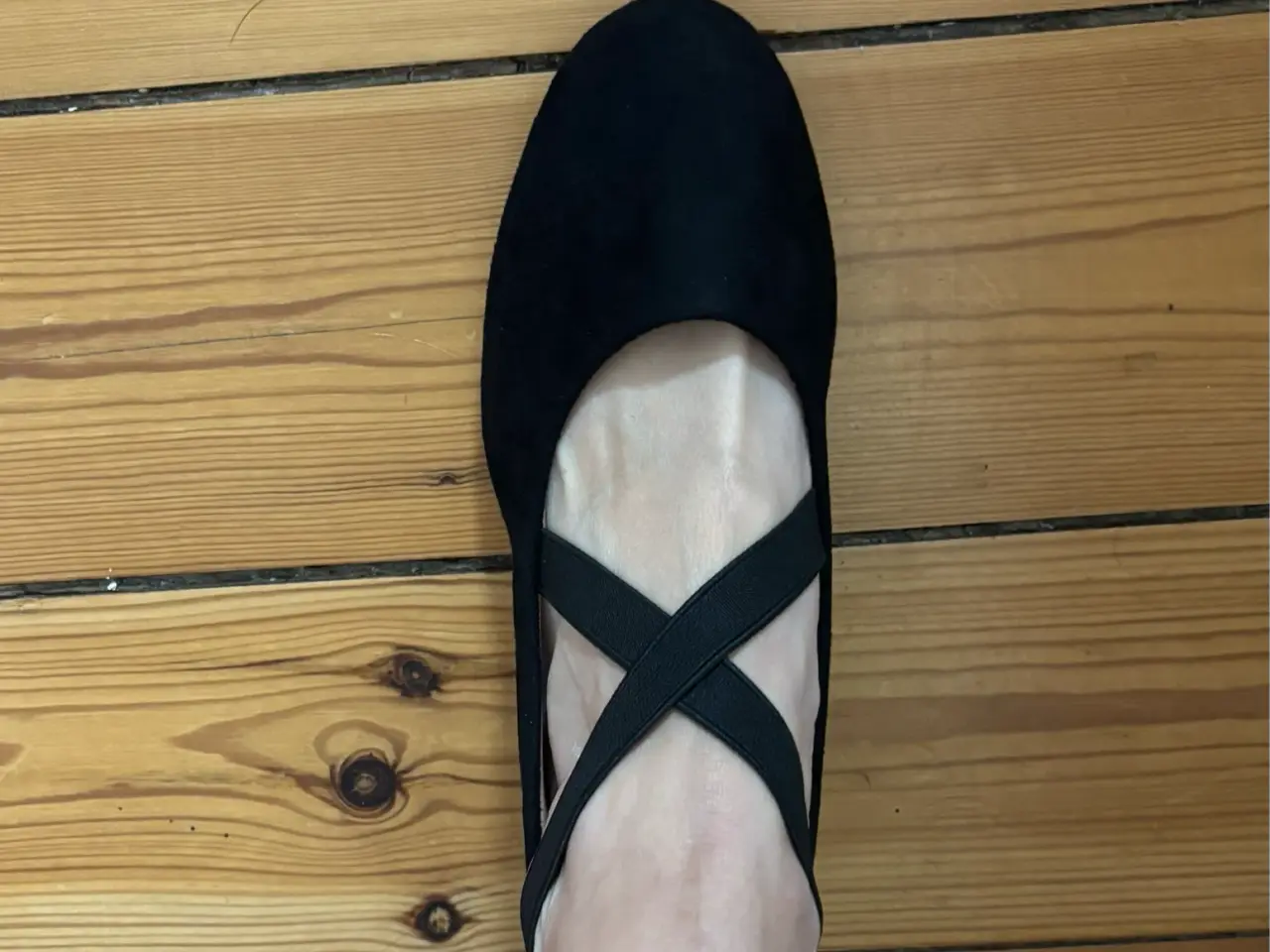 Billede 5 - Sorte ballerinasko
