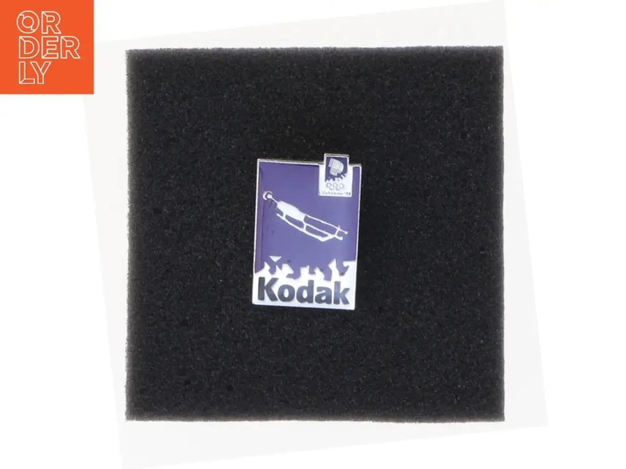 Billede 2 - Lillehammer 1994 Olympiske Lege Kodak Sponsor Pin (str. 3 x 2 cm)