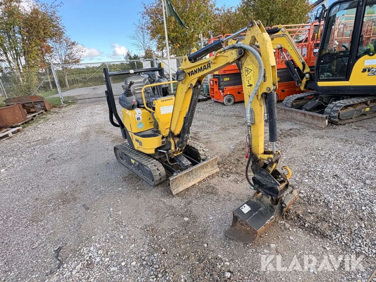 Billede 2 - Minigraver Yanmar VIO12