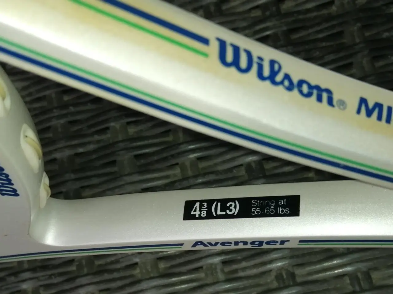 Billede 3 - WILSON AVENGER VINTAGE/SAMLEOBJEKT I FLOT STAND