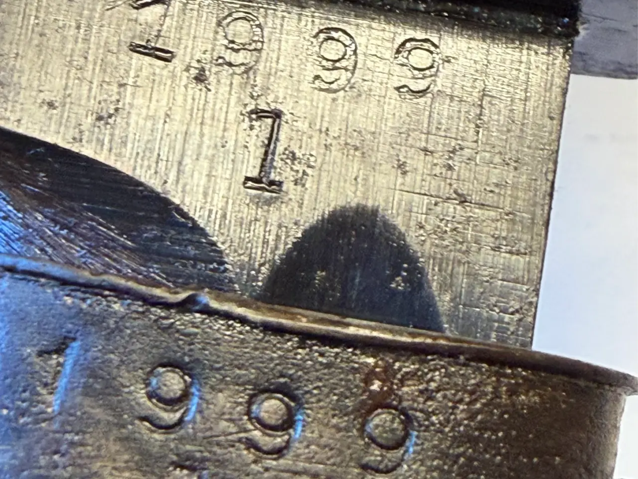 Billede 4 - Tysk k98 bajonet nummerens