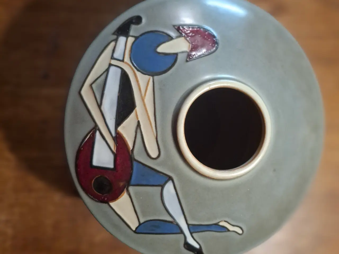 Billede 1 - Smuk ufo formet vase