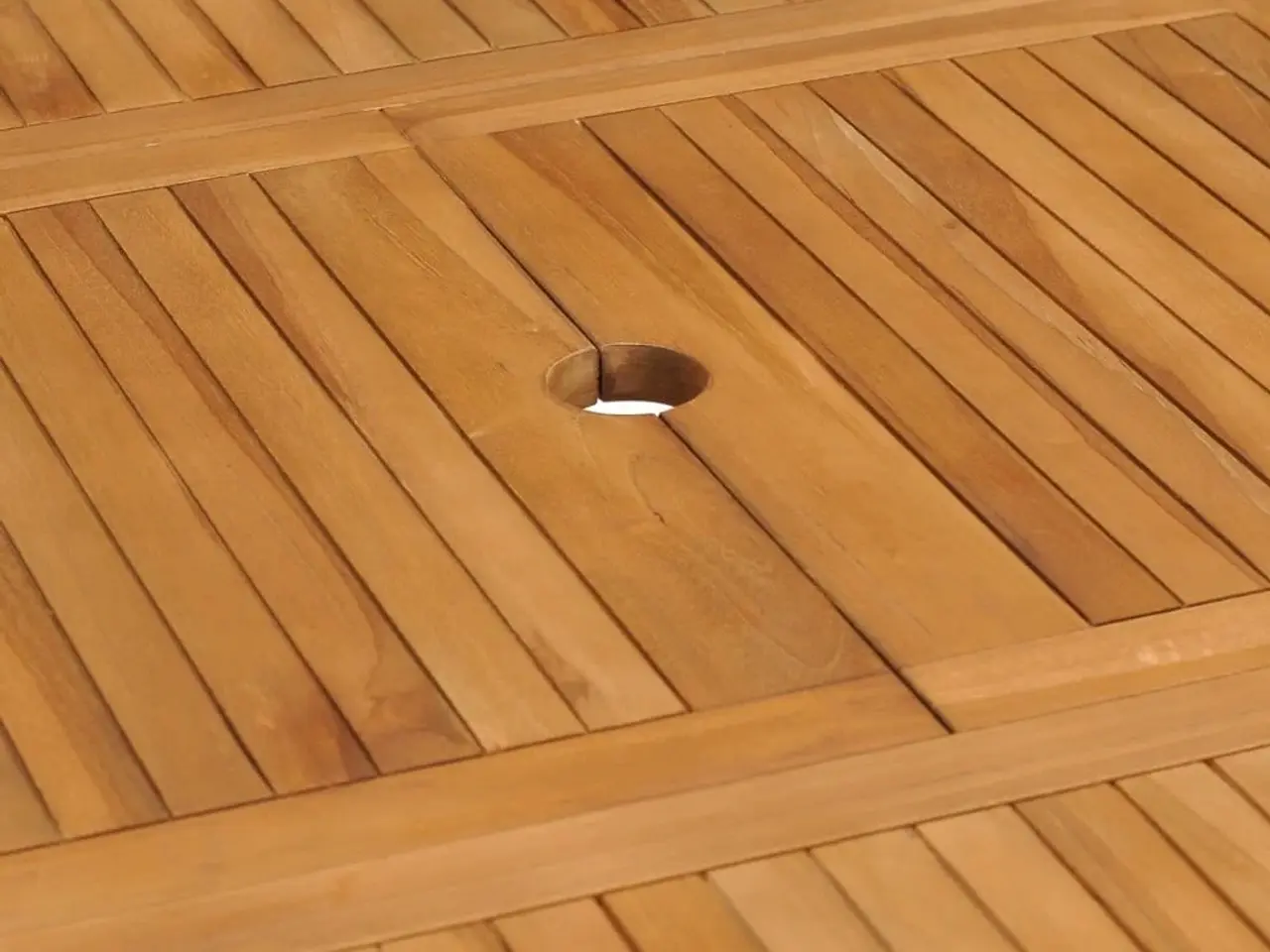Billede 2 - Udvideligt havebord (110-160)x80x75 cm massivt teaktræ