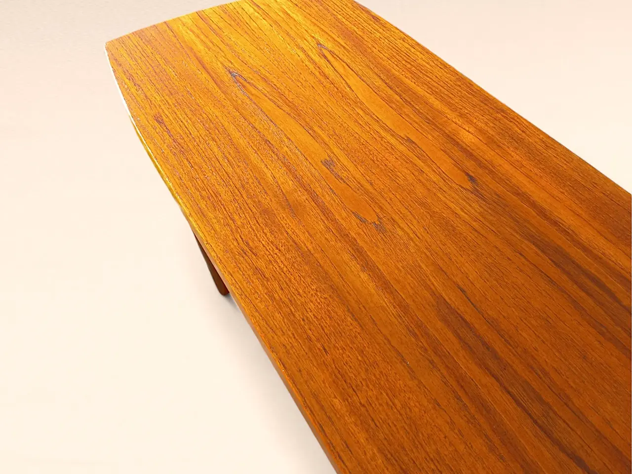 Billede 4 - Nedsat langt teak sofabord - Made in Denmark