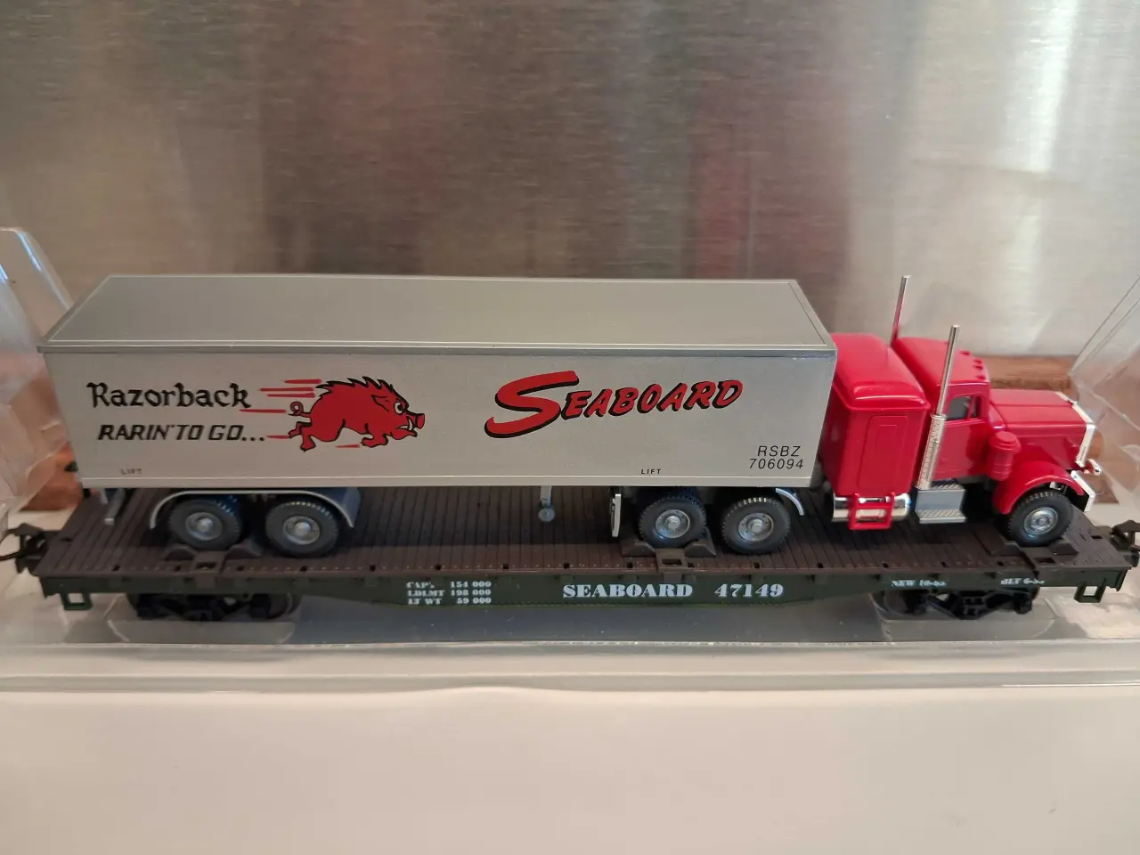 Billede 1 - Märklin #4865 H0 blokvogn m lastbil.