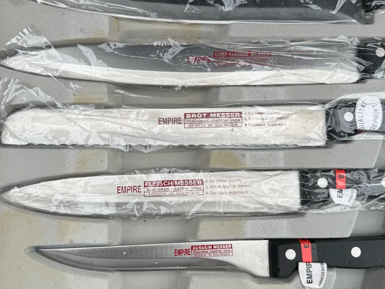 Billede 4 - Empire knivsæt i kuffert – Designet i Solingen – S
