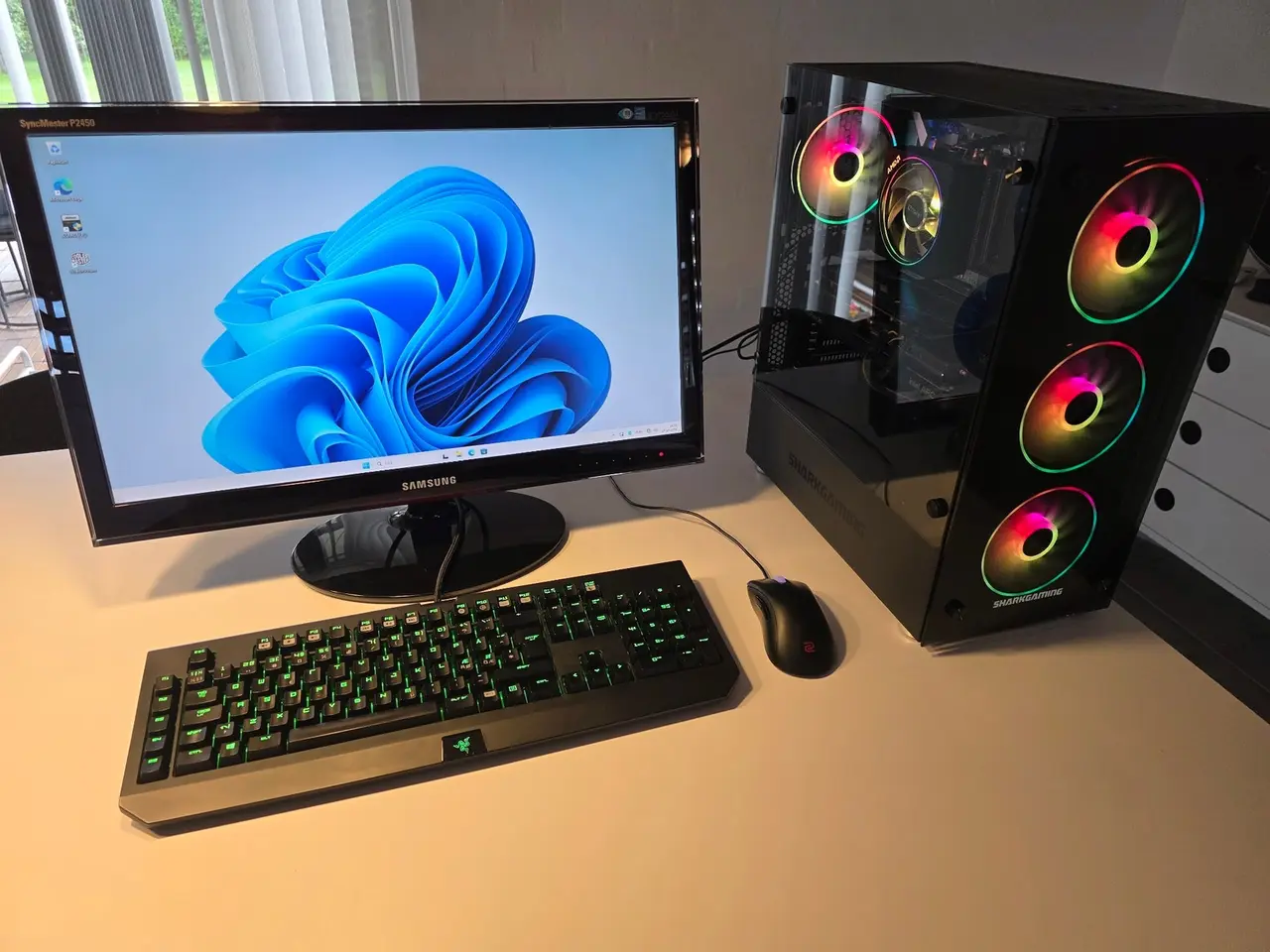 Billede 1 - Ryzen 5 Arc A750 Gaming PC Setup med Tilbehør