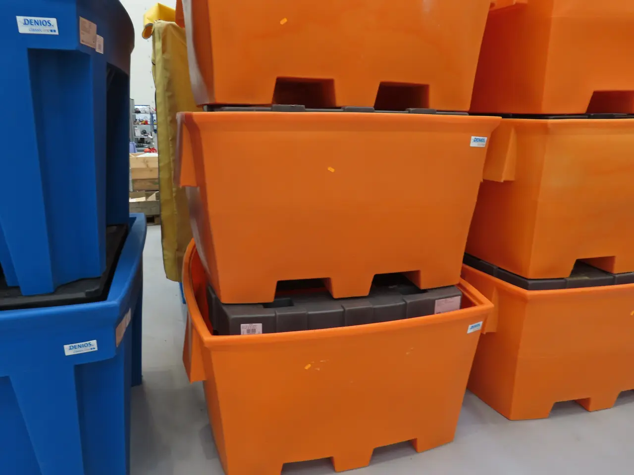Billede 4 - 4 stk. Spildekar DENIOS Lagerbock Für base-line IKBR