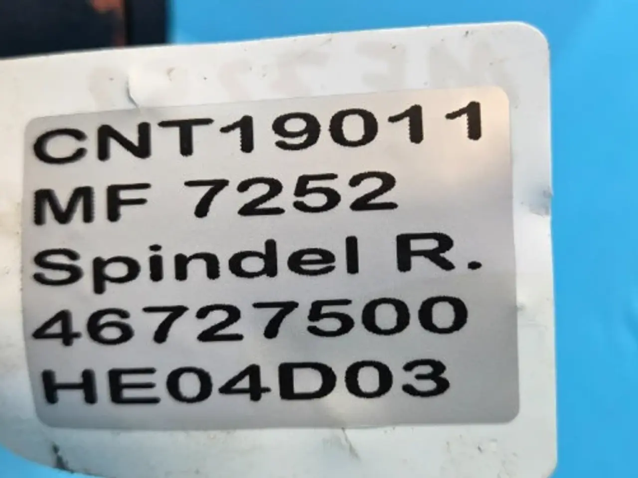 Billede 14 - Massey Ferguson 7252 Spindel R. 46727500