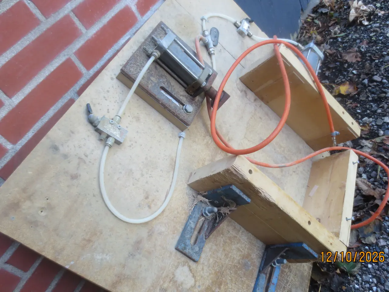 Billede 4 - 2 stk Tryklufts cylinder med kontakter