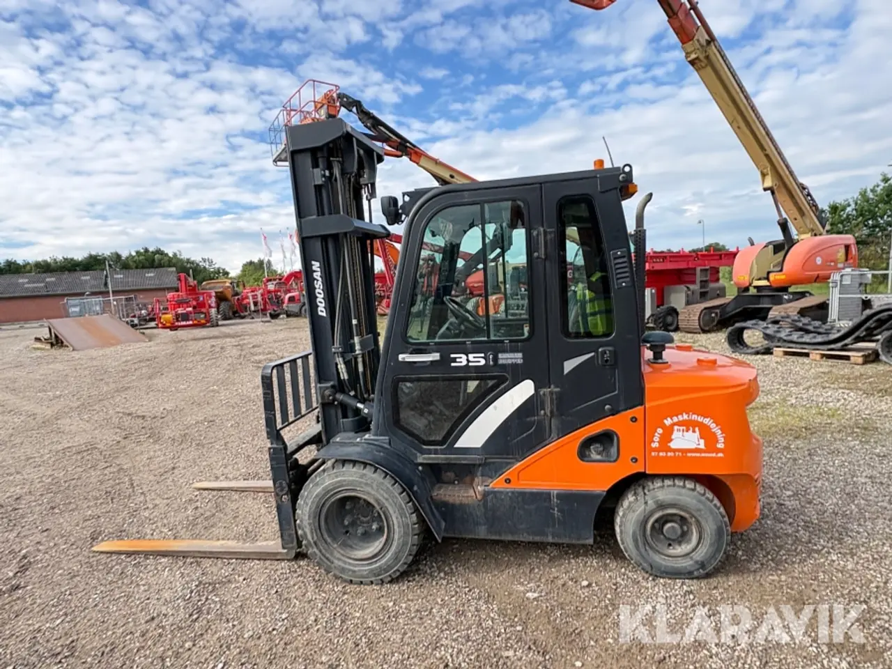 Billede 6 - Gaffeltruck Doosan D35C-7
