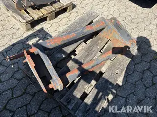 Adapterbeslag Manitou til Terex/Genie