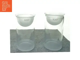Fyrfadsstager fra Schou (str. 15 x 8 cm)