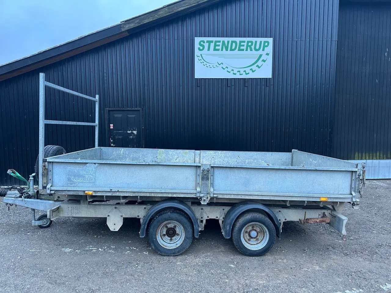 Billede 1 - Ifor Williams 3.500 TIPTRAILER