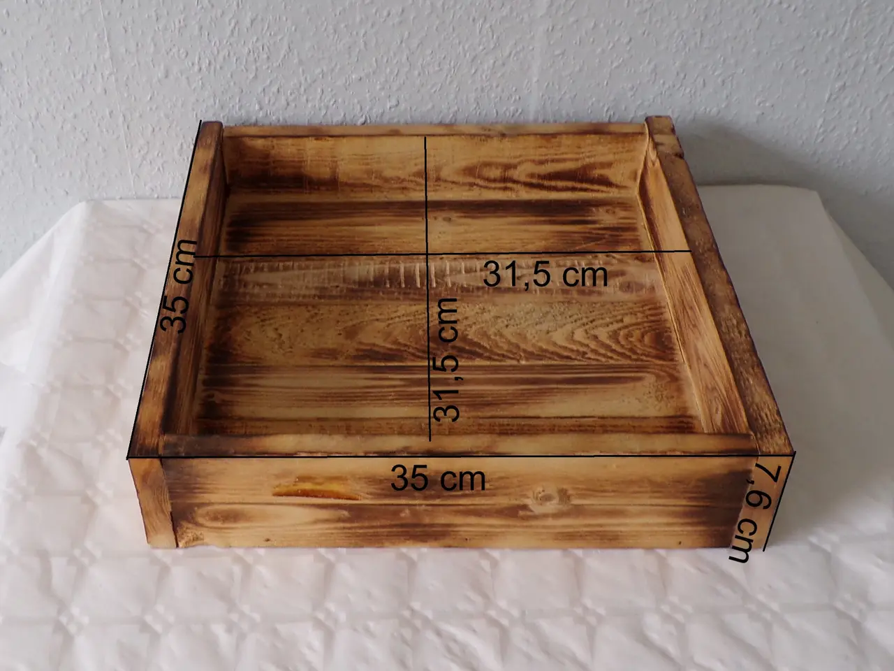 Billede 8 - Overflade brændt bakke 35 x 35 cm
