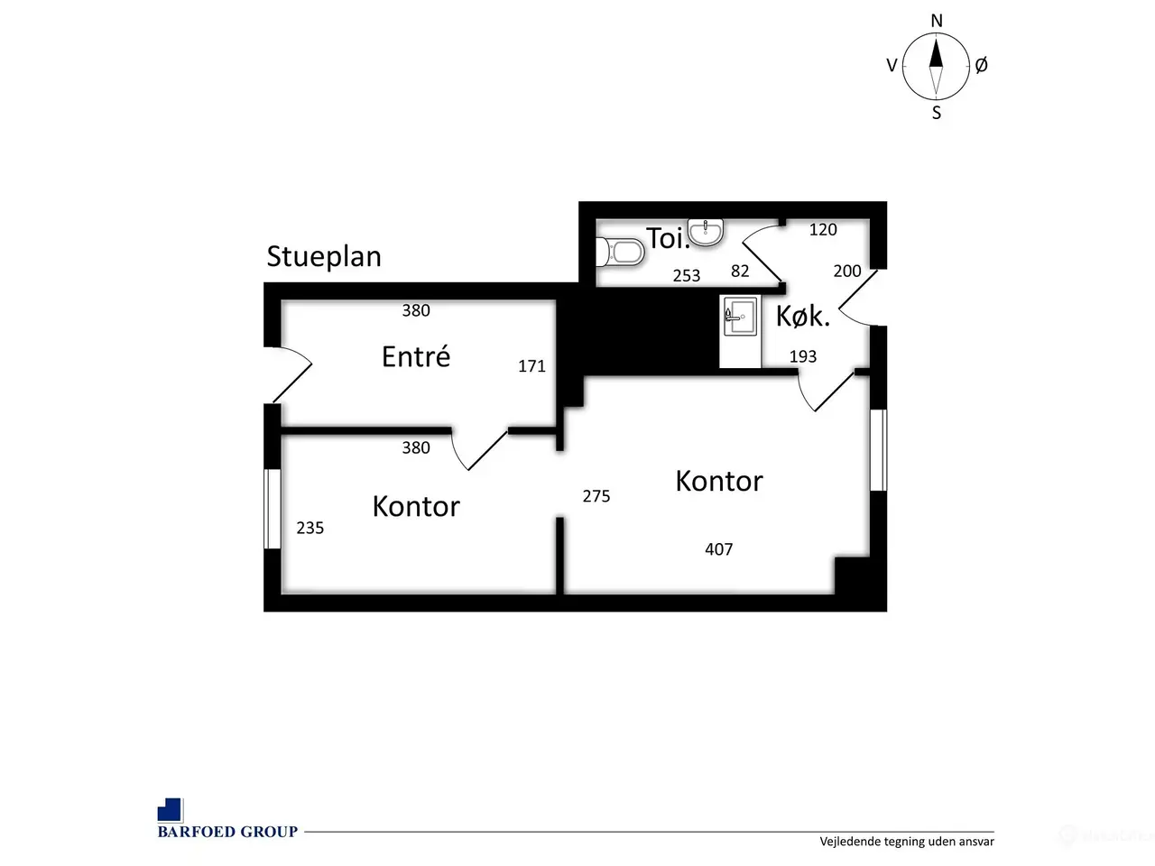 Billede 12 - 34 kvm. charmerende kontor. klinik. butik etc. - Odense C
