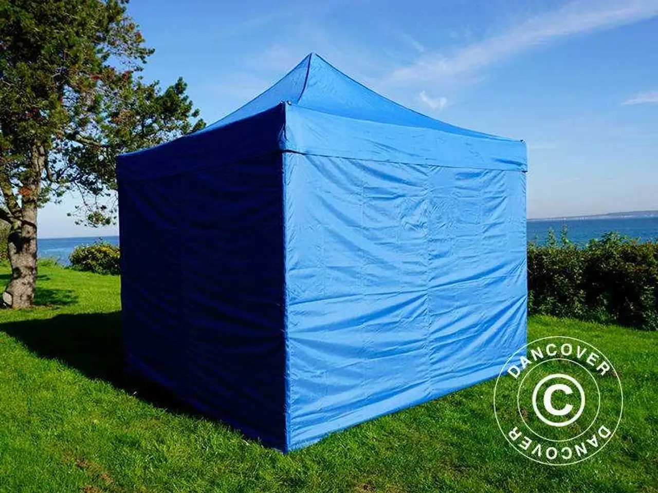 Billede 2 - Foldetelt FleXtents PRO 3x3m Hvid, inkl. 4 sider