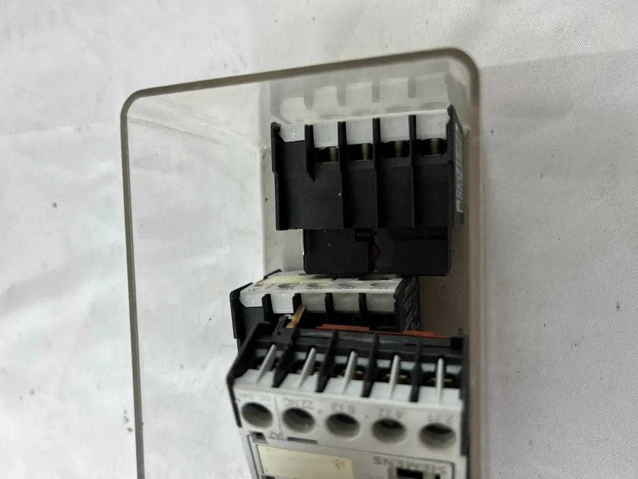 Billede 9 - Siemens 3TX44 kontaktor relæ Aux Blocks blandet