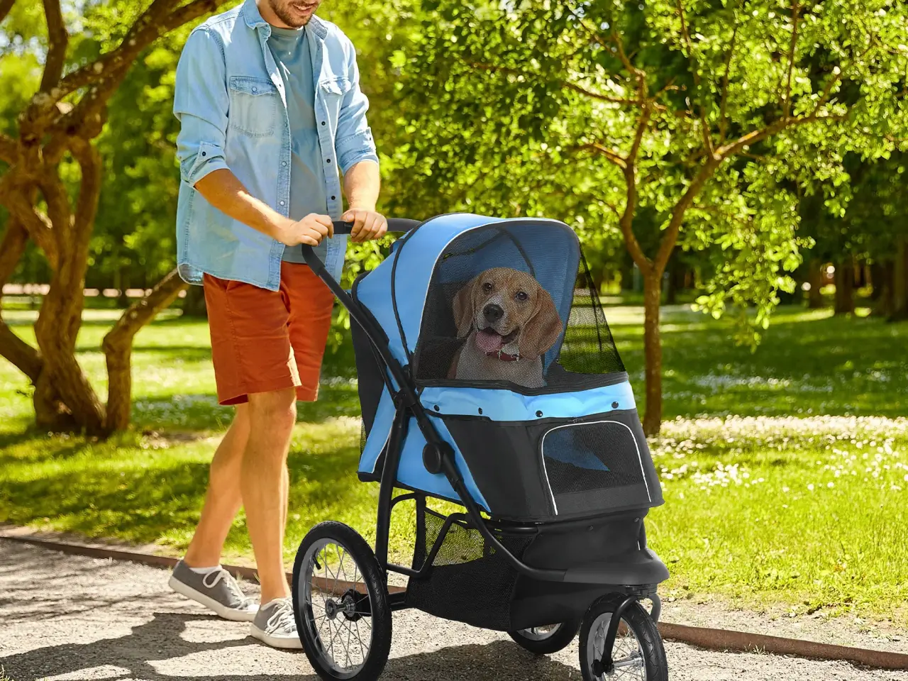 Billede 1 - Klapvogn Til Hunden "Trille"
