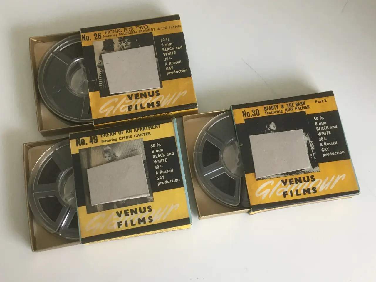 Billede 2 - 8 mm smalfilm erotisk vintage