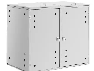 Skraldespandsskjuler – 2 x 240 l – med lufthuller
