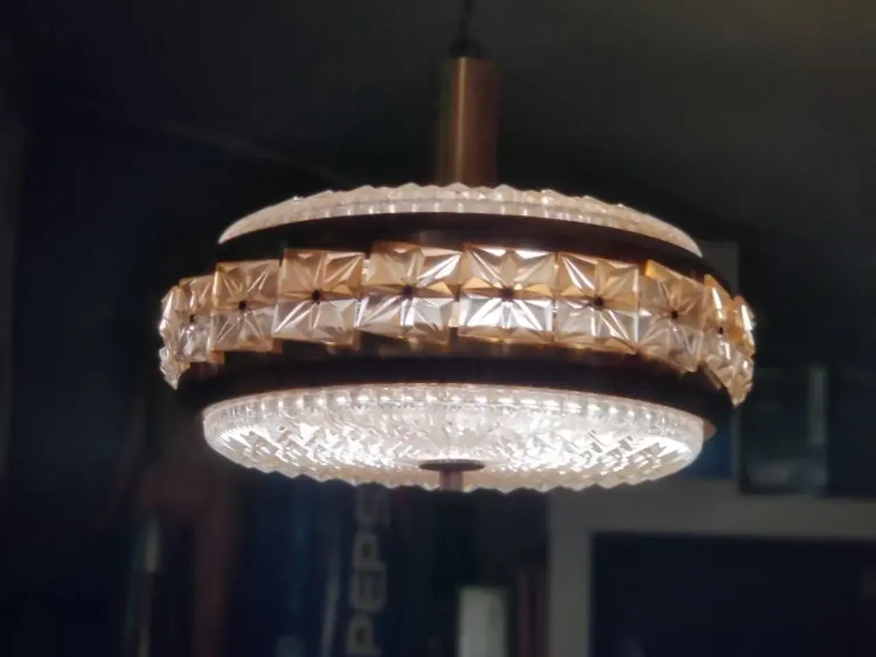 Billede 1 - Loftslampe retro