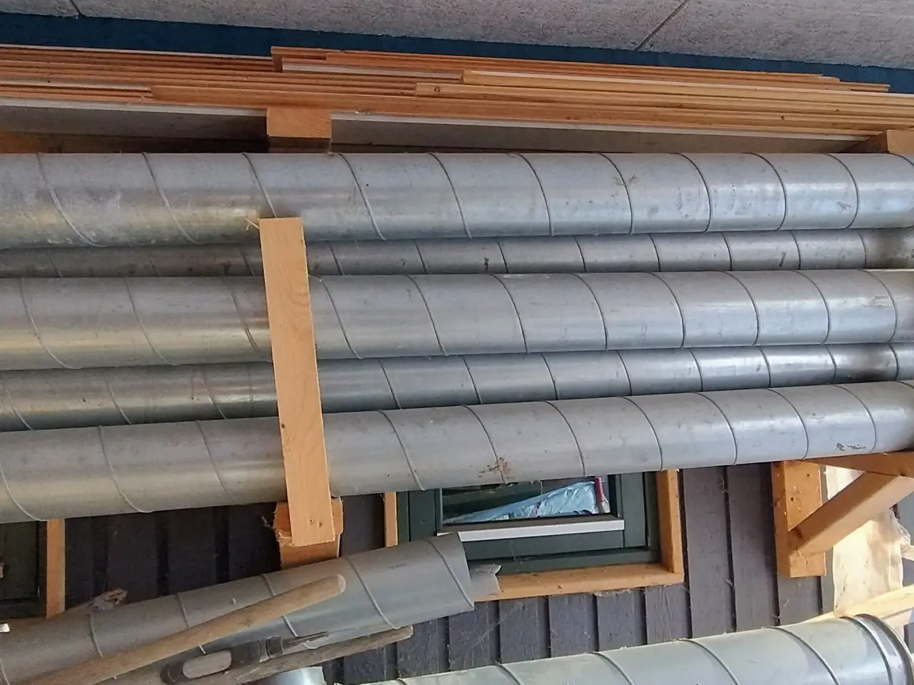 Billede 3 - 🔧 Ventilationsrør & fittings sælges – mange dele!
