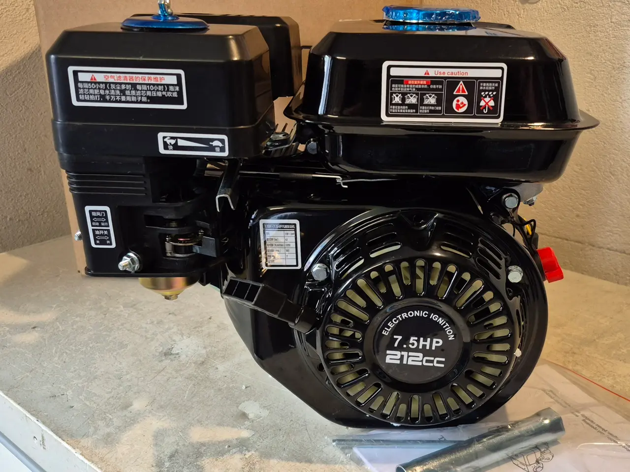 Billede 2 - Loncin "Honda Gx klon" 212 ccm - 7.5 hk NY motor