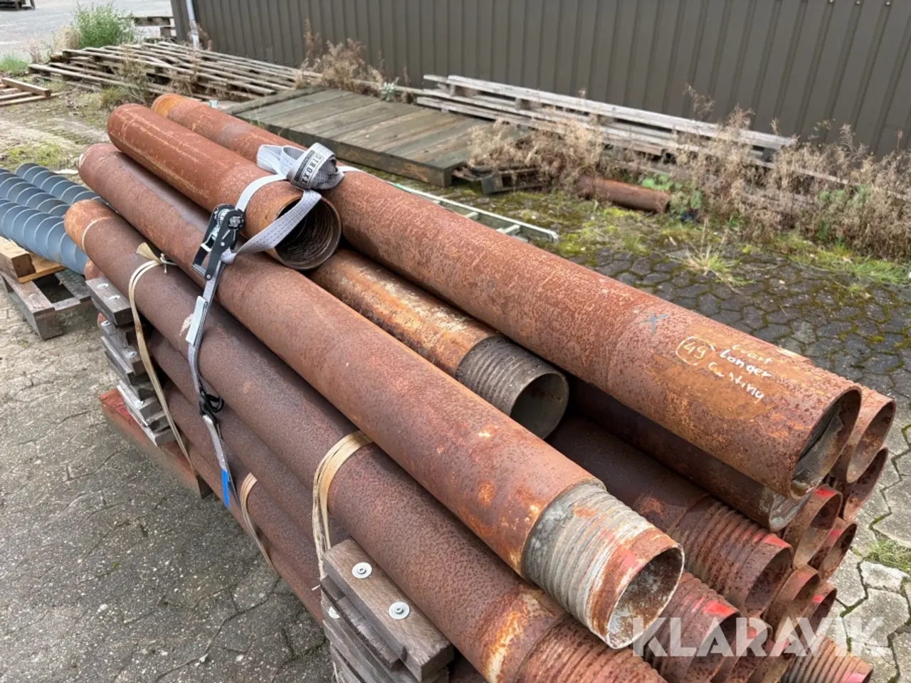 Billede 12 - Casing jern rør 22 styk