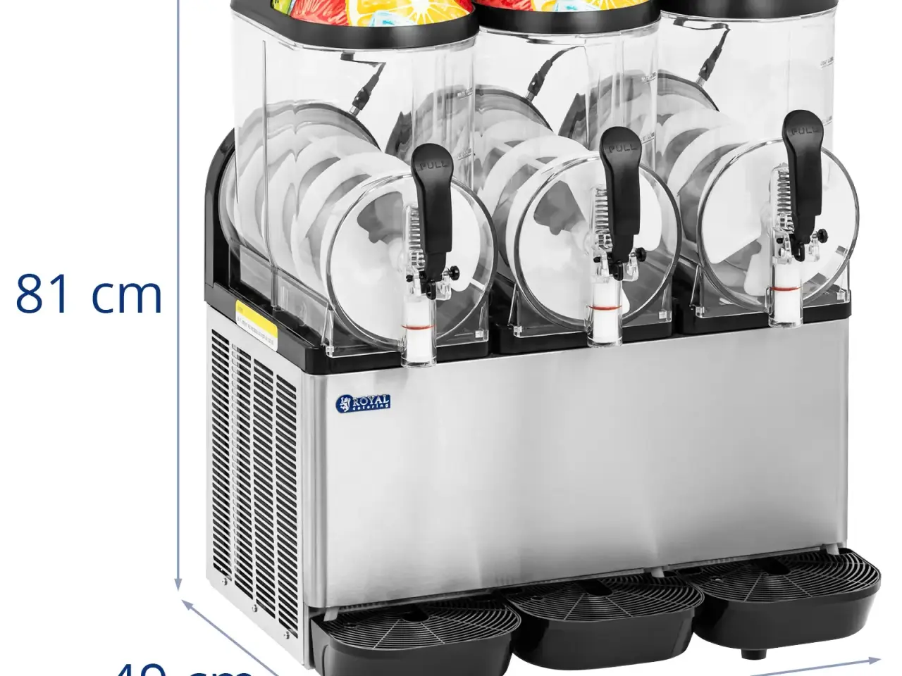 Billede 6 - Slush ice maskine – 3 x 12 l – LED – digitalt