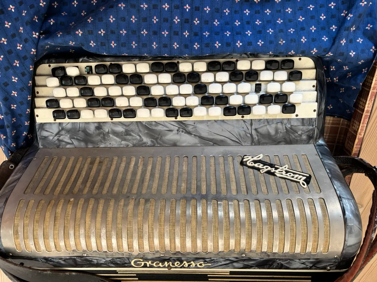 Billede 5 - Vintage - Hagström Granesso Special knapharmonika 