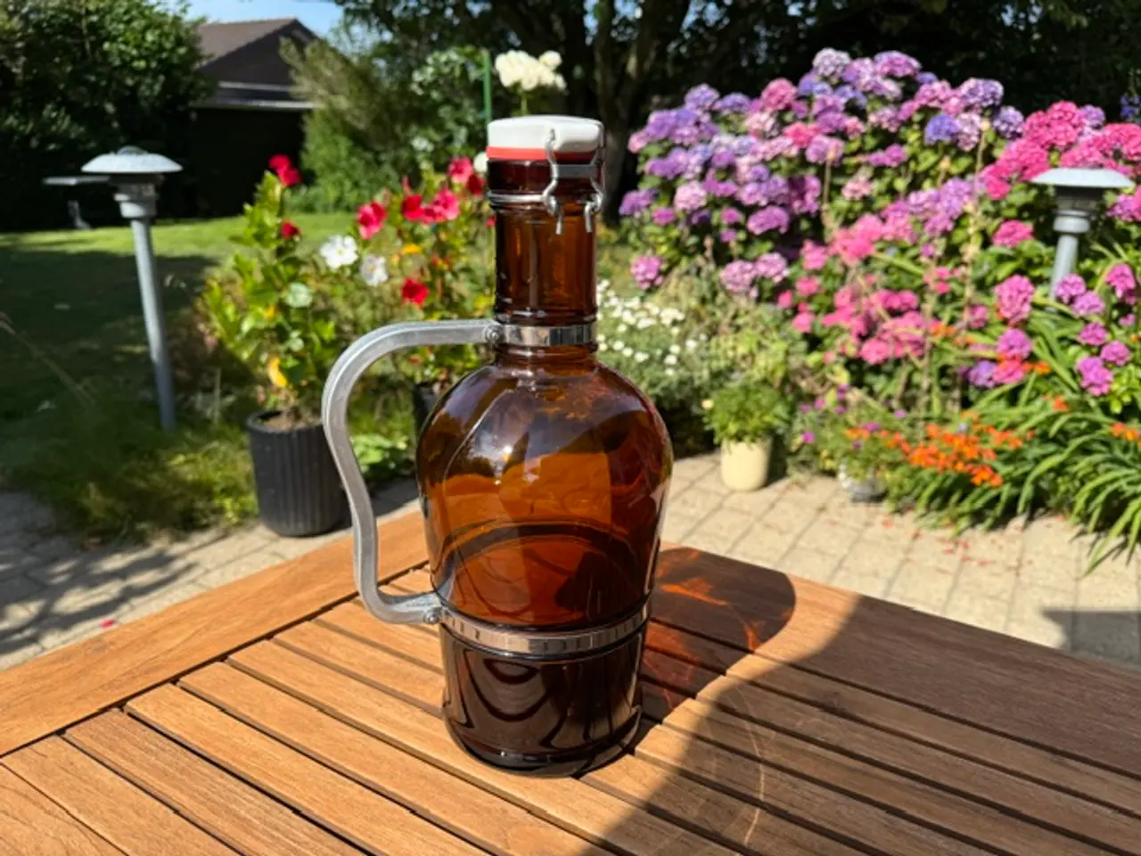 Billede 3 - ØL-FLASKE 2 liter. Øl-growler