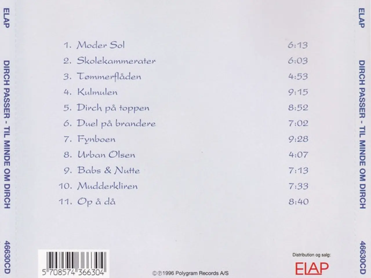 Billede 2 - Dirch Passer – Til Minde Om Dirch – CD