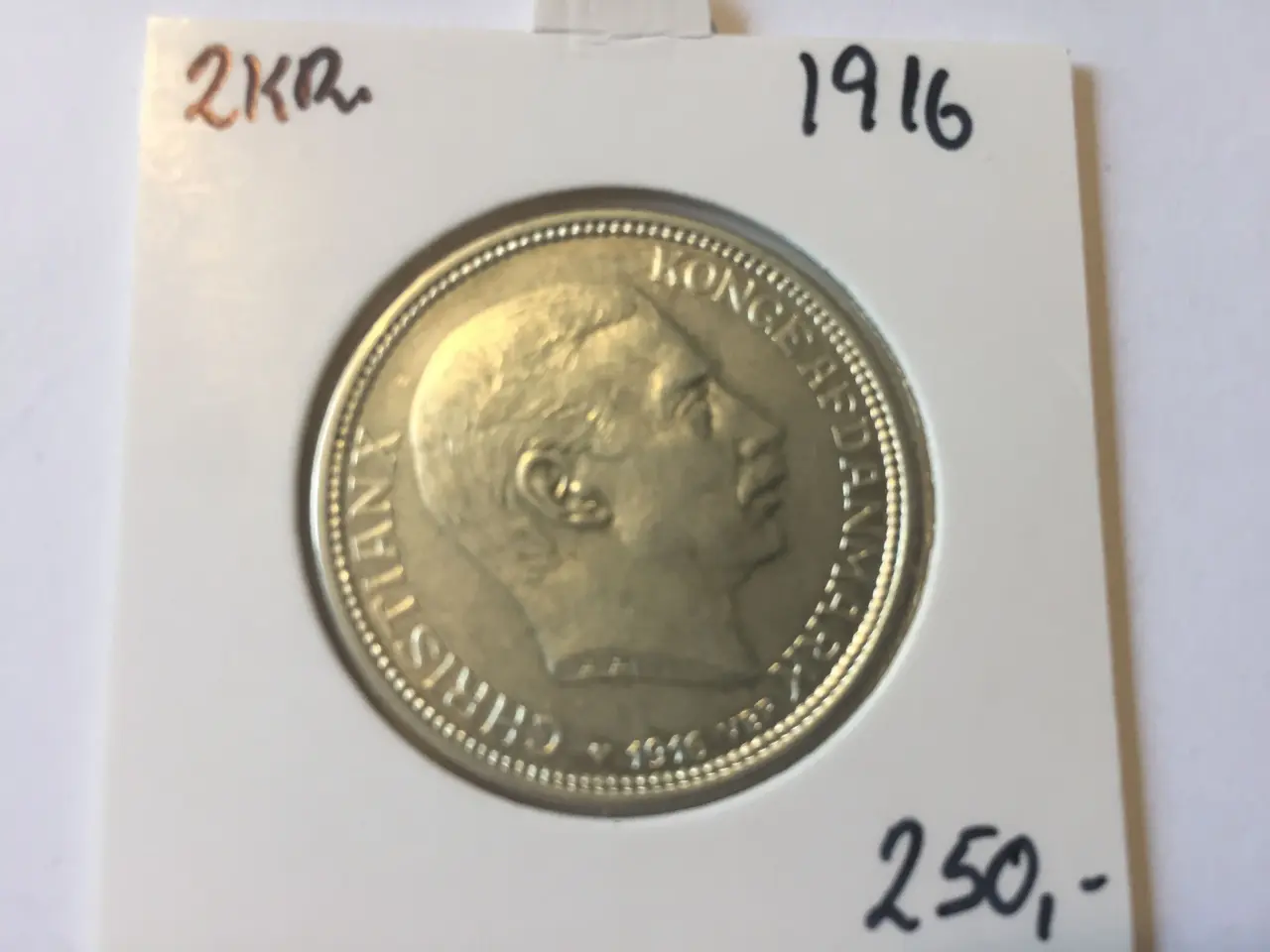 Billede 1 - 2 krone 1916