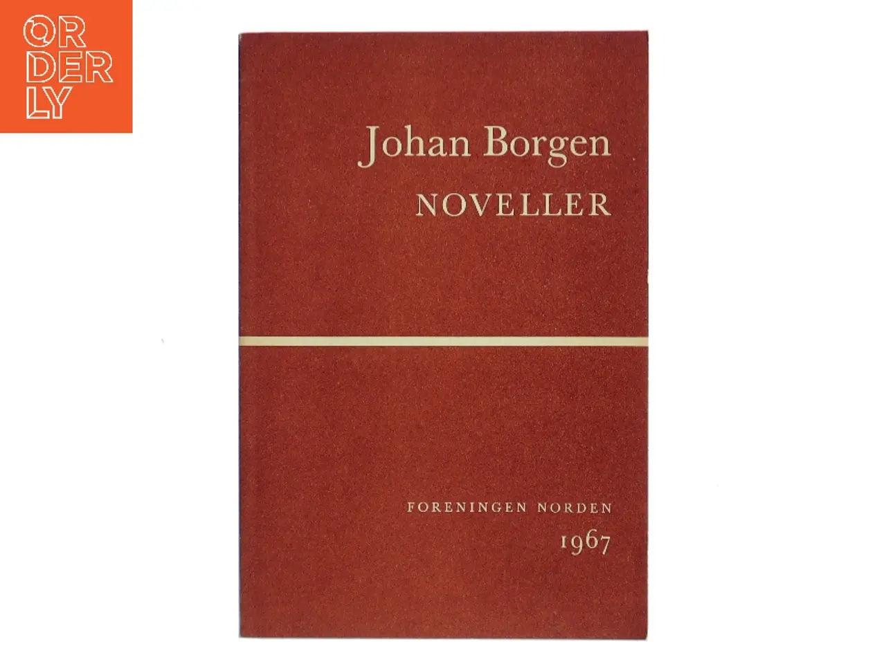 Billede 1 - Noveller af Johan Borgen (Bog)