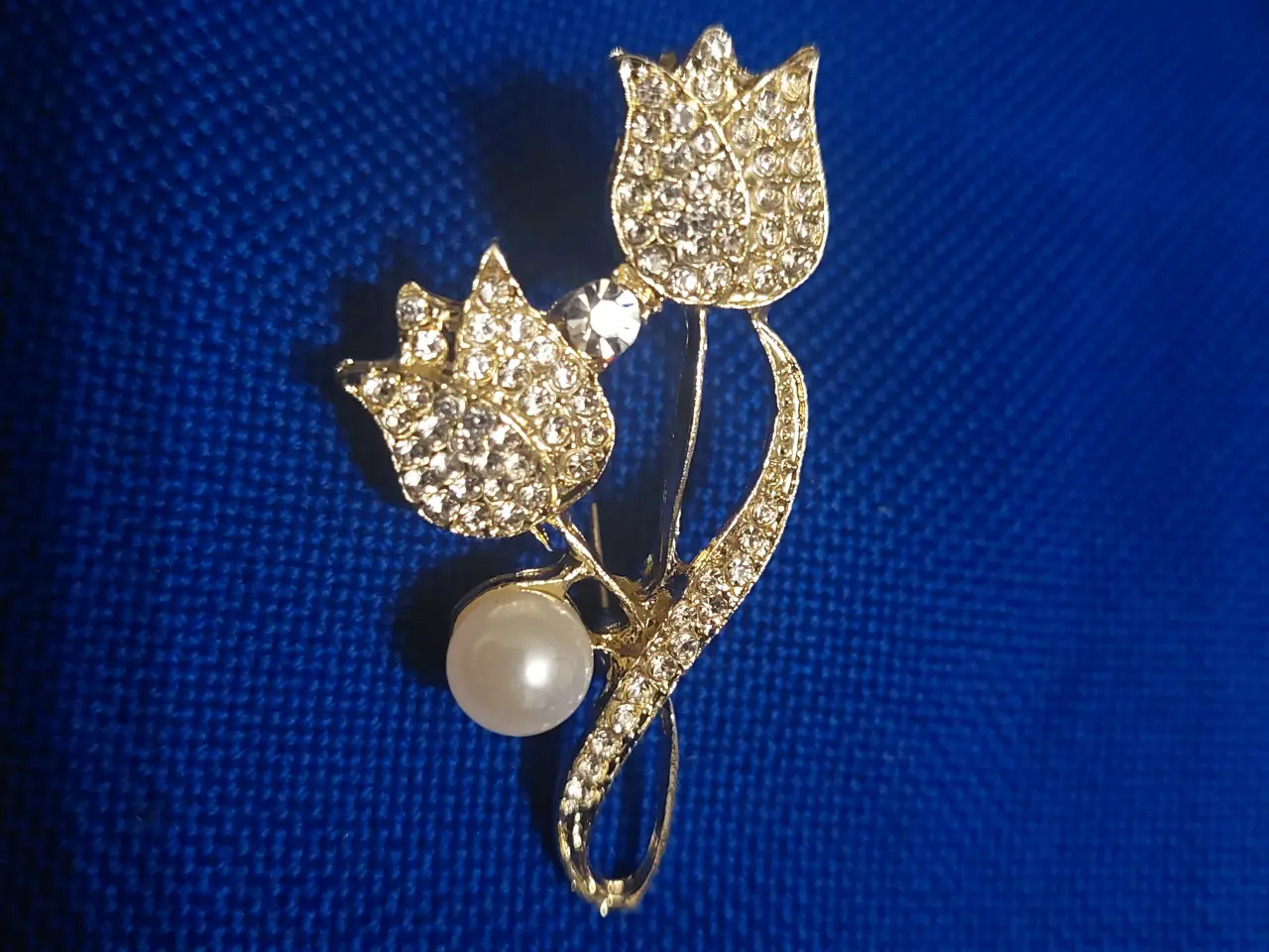 Billede 1 - Broche, bijouteri, Tulipan