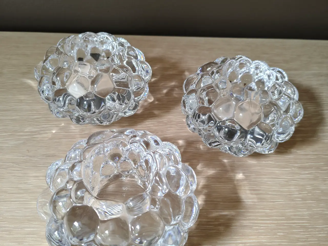 Billede 2 - Orrefors Raspberry fyrfadsstager